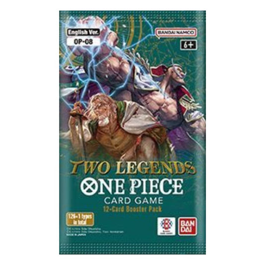 Pack de boosters Deux Légendes One Piece TCG OP-08