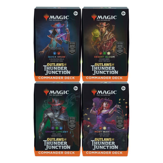 Outlaws Junction Commander Decks Set Magic: The Gathering