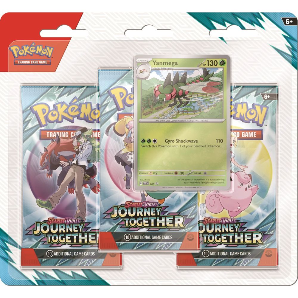 Pokémon TCG: Scarlet & Violet – Journey Together 3-Pack Blister