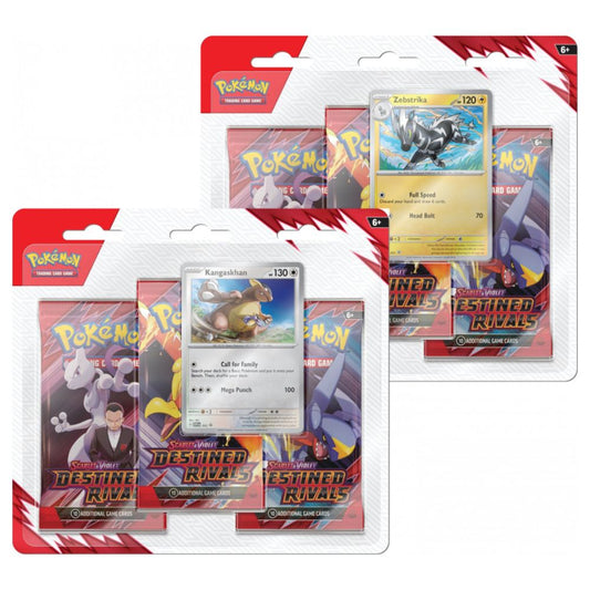 Destined Rivals 3-Pack Blister Set of 2 – Pokémon SV10