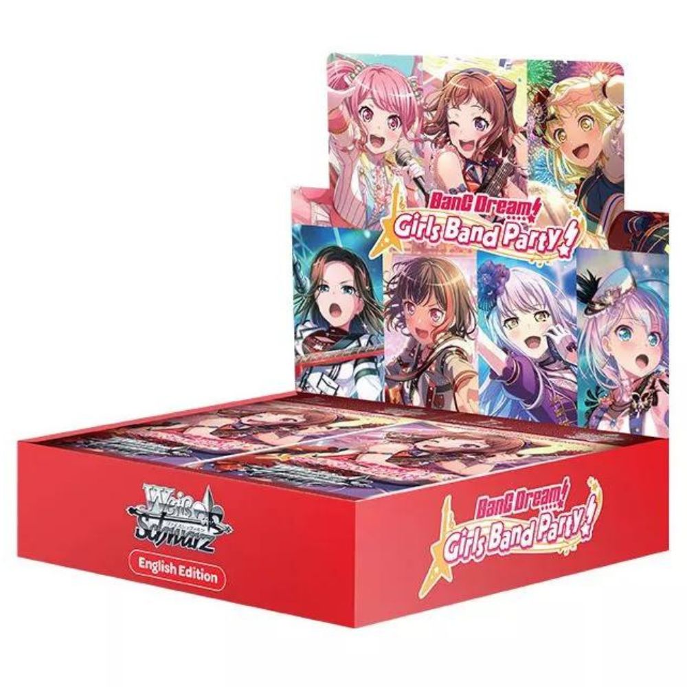 BanG Rêve ! Fête du groupe de filles ! Coffret Booster 5ème Anniversaire Weiss Schwarz Anglais