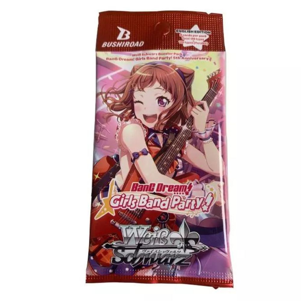 BanG Dream! Girls Band Party! 5th Anniversary Booster Box Weiss Schwarz English