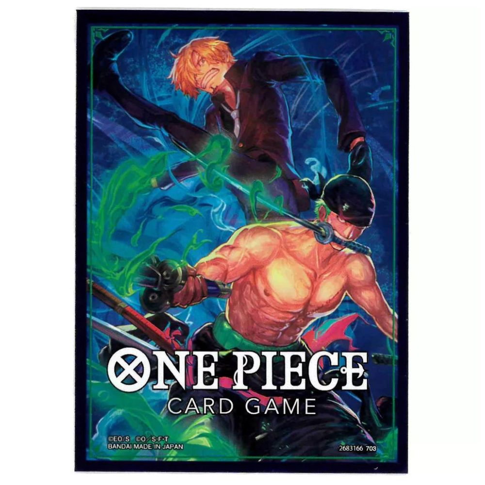 Zorro &amp; Sanji Ensemble de pochettes officielles n°5 One Piece TCG