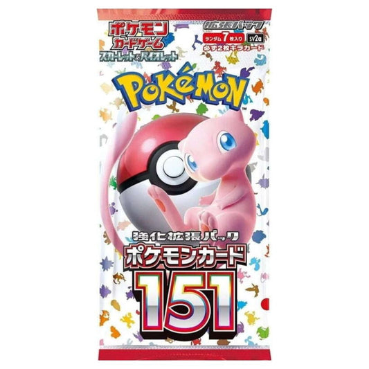 151 Booster Pokémon Japanisch