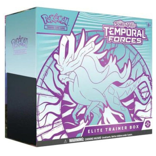 Temporal Forces Elite Trainer Box Blue - Flutter Mane Edition Pokemon SV05