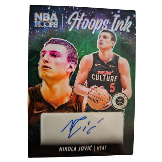 Nikola Jović 2023-24 Panini Hoops Premium Stock Hoops Ink Autograph /8 #HI-JOV
