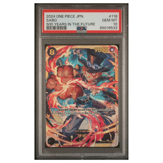 Sabo #118 - 500 Years in the Future - PSA 10 One Piece 2024