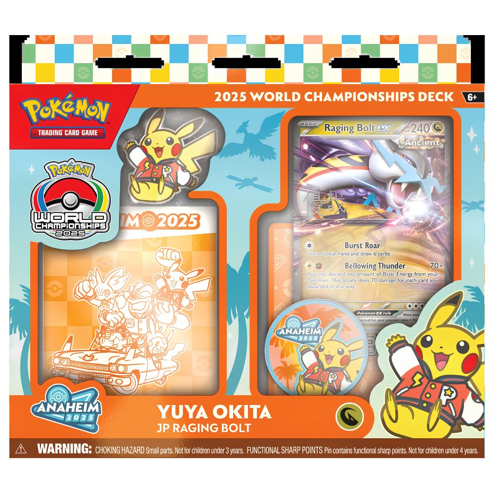 World Championships Deck Yuka Okita's JP Raging Bolt Pokemon