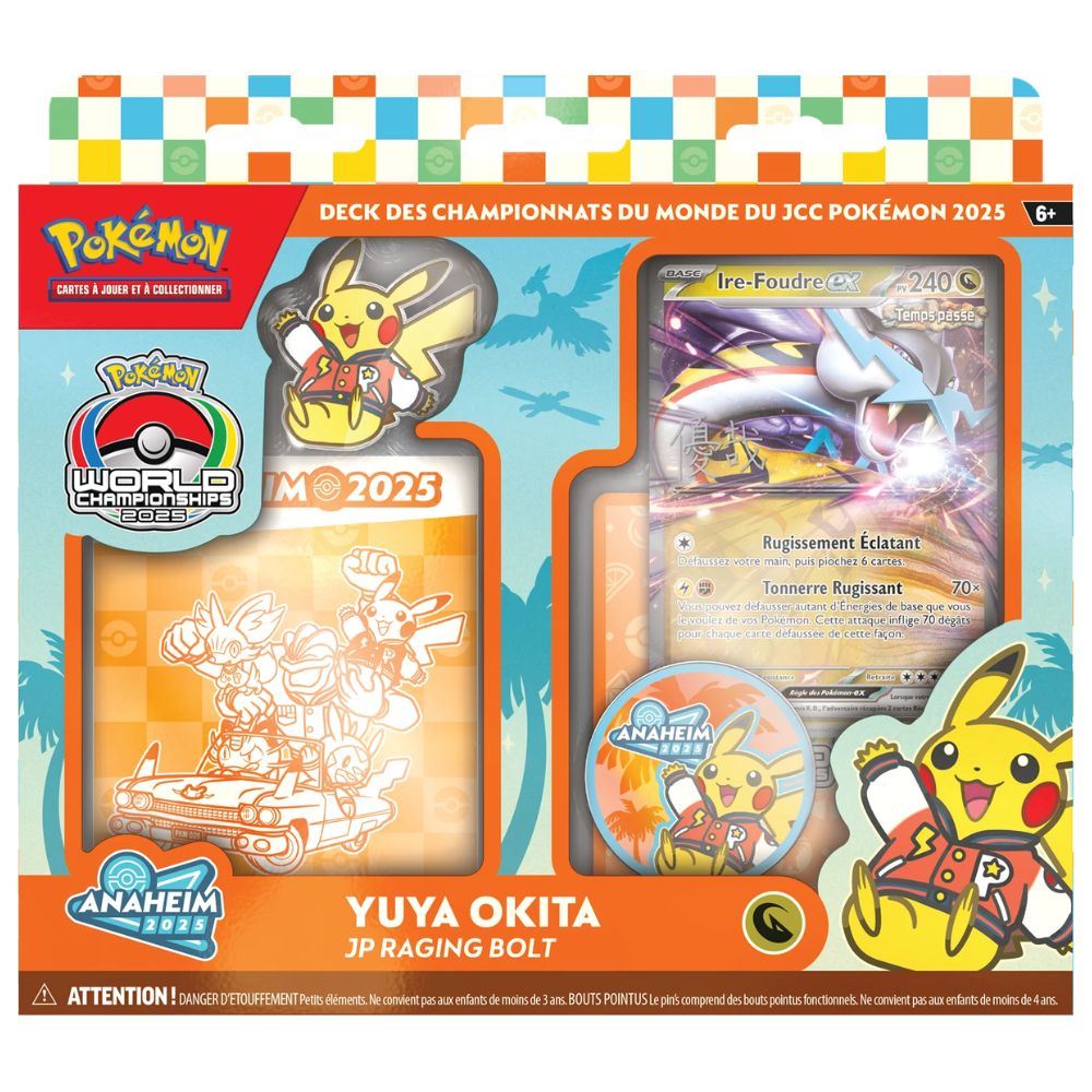 World Championships Deck Yuka Okita's JP Raging Bolt Pokemon