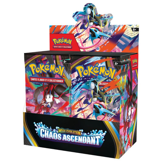 Chaos Rising Booster Box Pokemon Mega Evolution  ME04