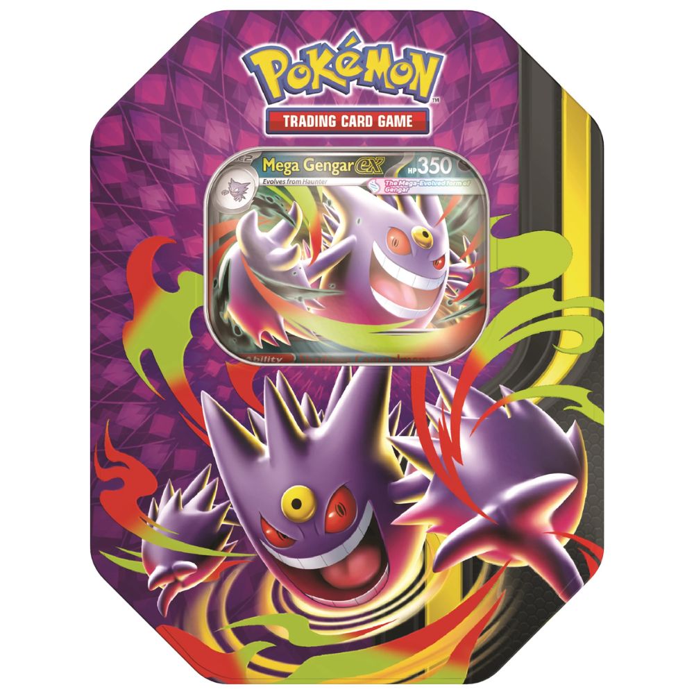 Mega Gengar ex Tin Mega Moonlit Pokemon