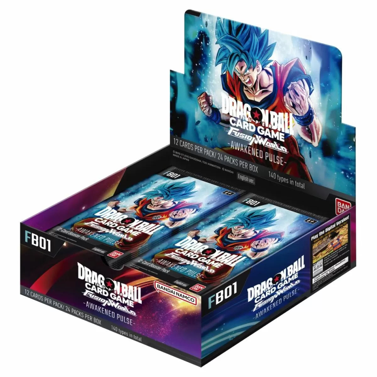 Fusion World Booster Box Dragon Ball Super FB01