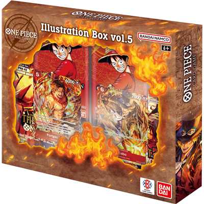 Official ONE PIECE CARD GAME Illustration Box IB‑05 – Collectible Trading Card Game Box