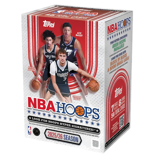 2025-26 Topps Hoops Basketball Value Box NBA Trading Cards