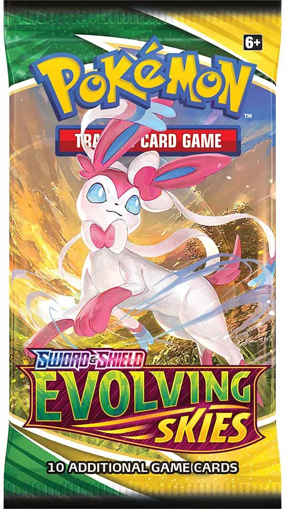 Présentoir Booster Pokémon Épée et Bouclier Evolving Skies EN