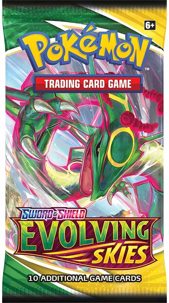 Présentoir Booster Pokémon Épée et Bouclier Evolving Skies EN