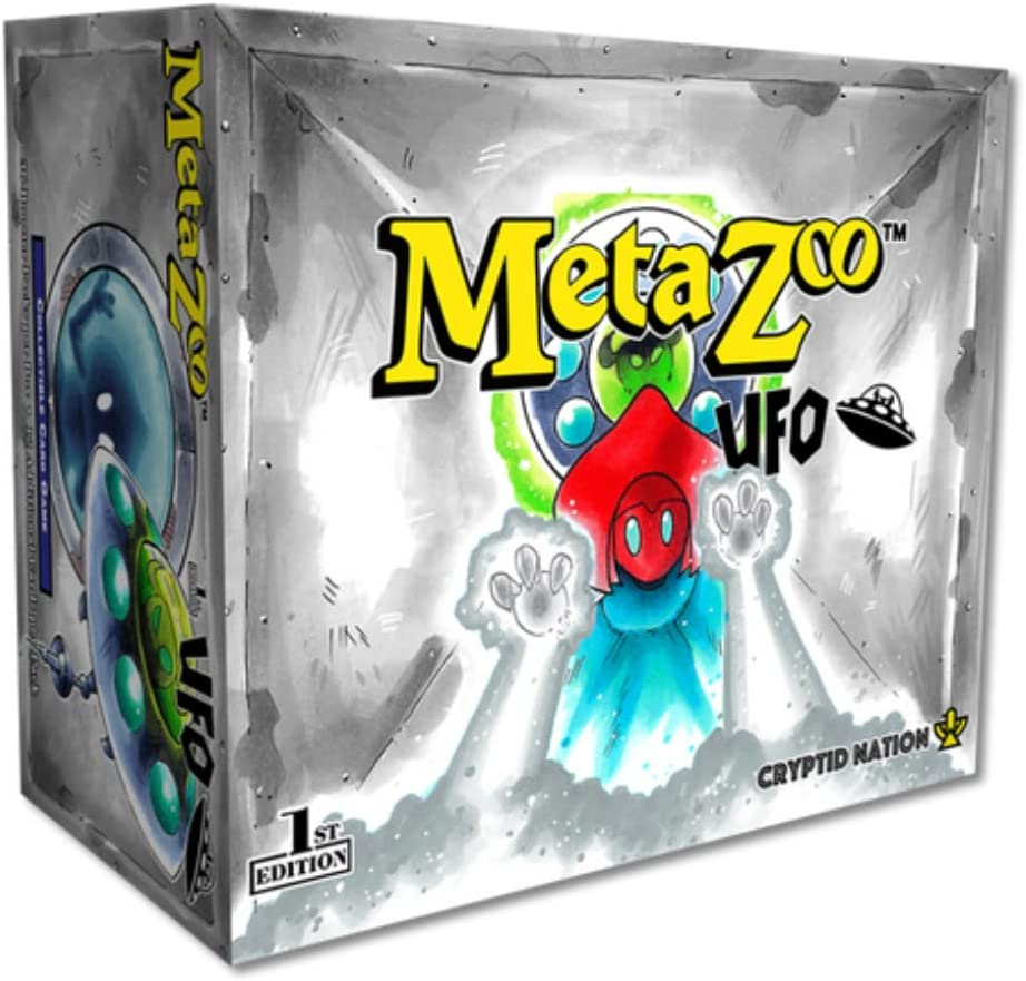 Metazoo UFO 1ère édition Booster Box - Aventurez-vous au-delà avec l'extension extraterrestre de Cryptid Nation