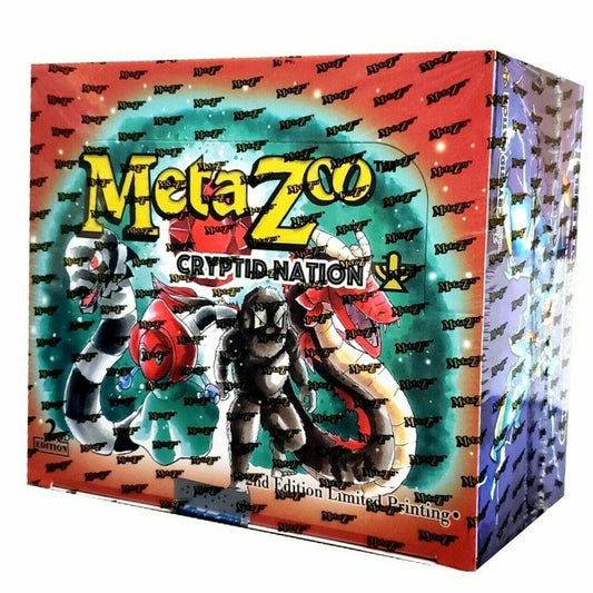 Metazoo Cryptid Nation 2nd Edition Booster Box: Enthülle die Magie!