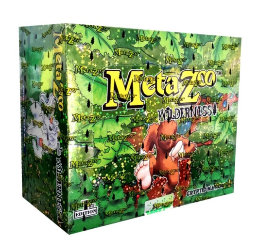 Metazoo Wilderness First Edition Booster Box - Dive Into Cryptid Nation's Enigmatic Forests