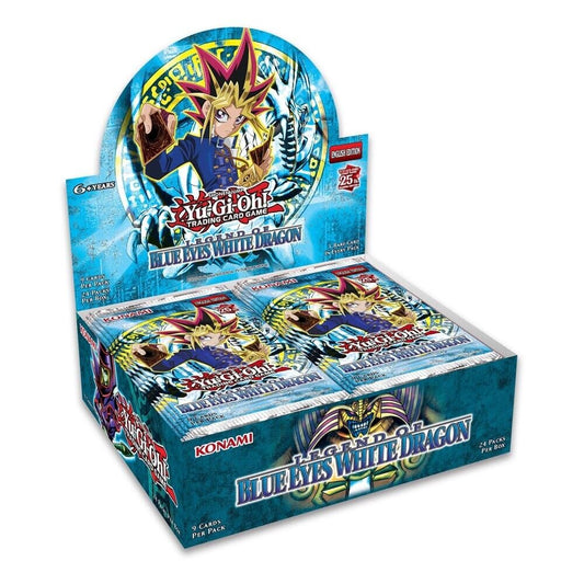 Yu-Gi-Oh! Legend of Blue Eyes White Dragon Display-Boosterbox zum 25-jährigen Jubiläum – The Genesis of Yu-Gi-Oh! Jetzt in einer Gedenkausgabe